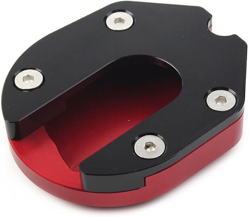ya 4 8.8.2 Kickstand Enlarge Plate Pad Red Fit for Honda Forza 350 300 250 125 2018 2019-2021