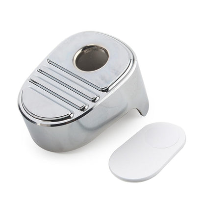 ya 9 10.24 Chrome Ignition Switch Cover Fit for Harley Electra Road Glide FLH 2014-22