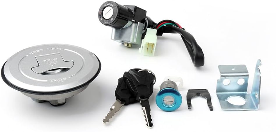 ya 6 8.24 baidi 1 piece ignition switch lock fuel gas cap for SEAT lock with 2 keys for 2015 GROM125 2AC