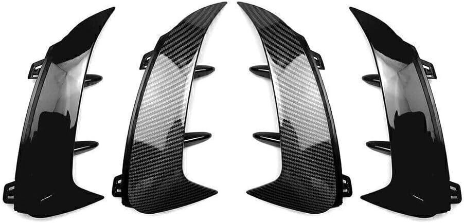 ya 4 8.14 2x Rear Bumper Spoiler Canard Air Vent Fit for Mercedes-Benz A-class W177 A200 A220