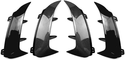ya 4 8.14 2x Rear Bumper Spoiler Canard Air Vent Fit for Mercedes-Benz A-class W177 A200 A220