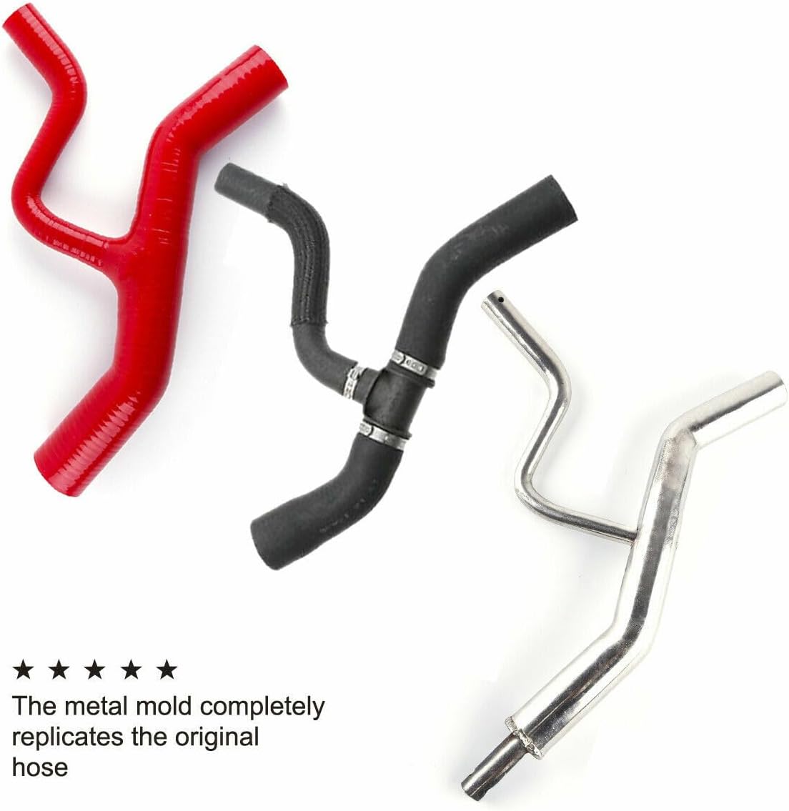 ya 13 9.15 baidi Red Silicone Intake Inlet Pipe For for Scion FR-S/for Subaru BRZ Extra Tubes Delete