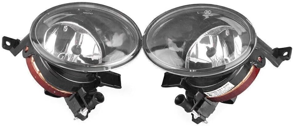 ya 3 8.24 baidi Front bumper convex lens driving lights fog lights suitable for VW Golf Jetta 