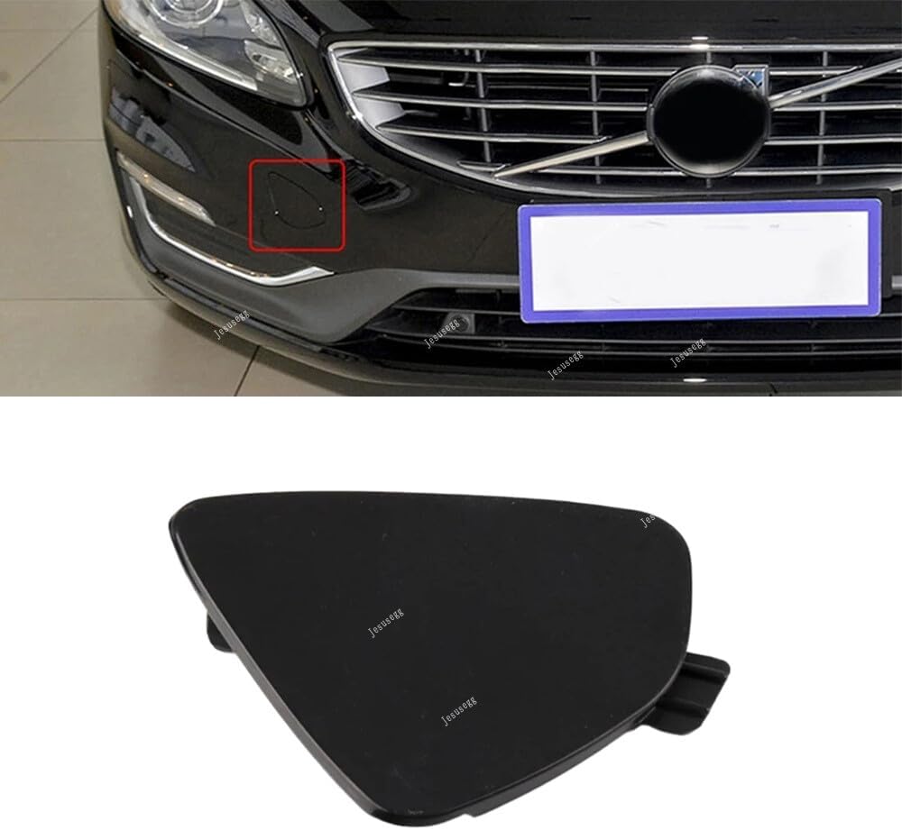 ya 27 10.13 baidi Front Bumper Tow Hook Eye Cover Cap for Volvo XC60 2014-2017 31323767 39821562