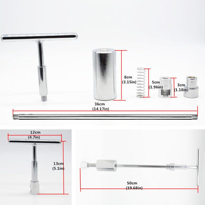 ya 6 8.14 Car Body Dent Puller Slide Hammer Paintless Removal Repair Hot Melt Glue Tools