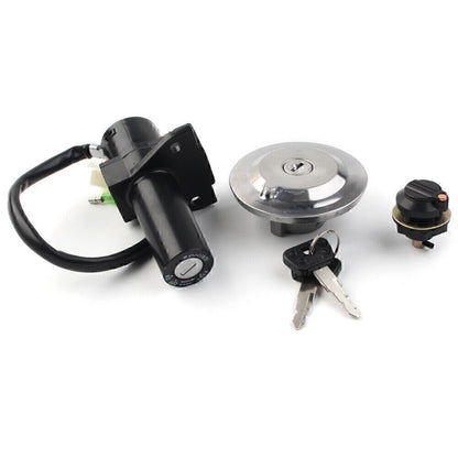 ya 6 8.24 baidi Ignition Switch Fuel Cap Lock for SEAT Lock Set for Yamaha YBR125 2002-2013 2012