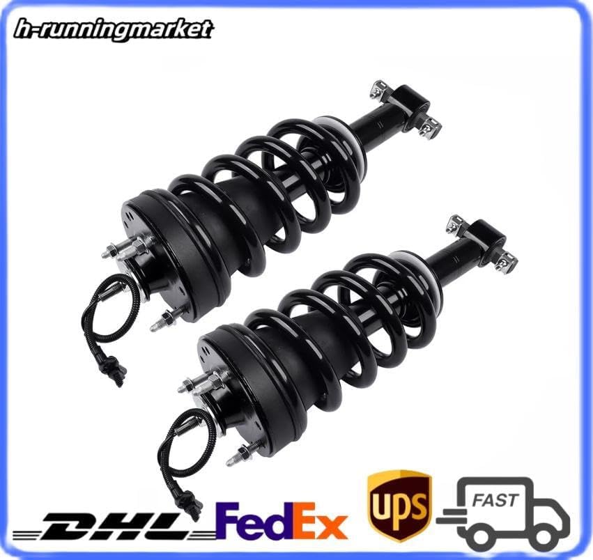 ya 10 9.16 baidi 2pcs Front Shock Absorber Strut Assys with Magnetic for for Cadillac for Escalade for Chevy