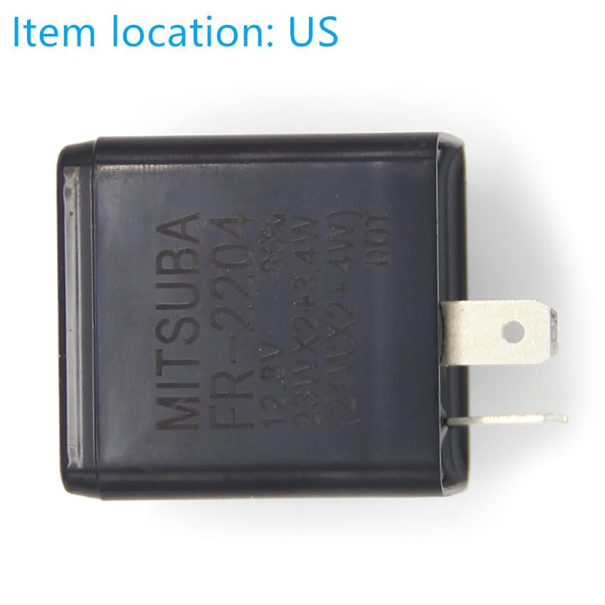 ya 23 10.7 baidi Turn Signal Flasher Relay for Honda CL350 XL125S CT70 CN250 NH80 Lead CM125C