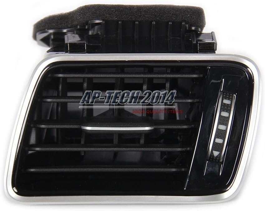 ya 10 9.16 baidi 3* Dashboard AC Air Vent Kit Bright Chrome Fit for VW CC for Passat