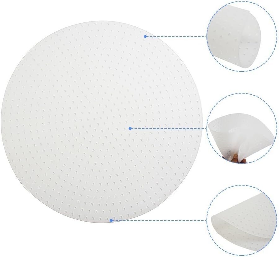 ya 14 9.20 baidi Rice Cooker Burnt Proof Silicon Pad 30cm Mat For Commercial Rice Cooker White AU-1
