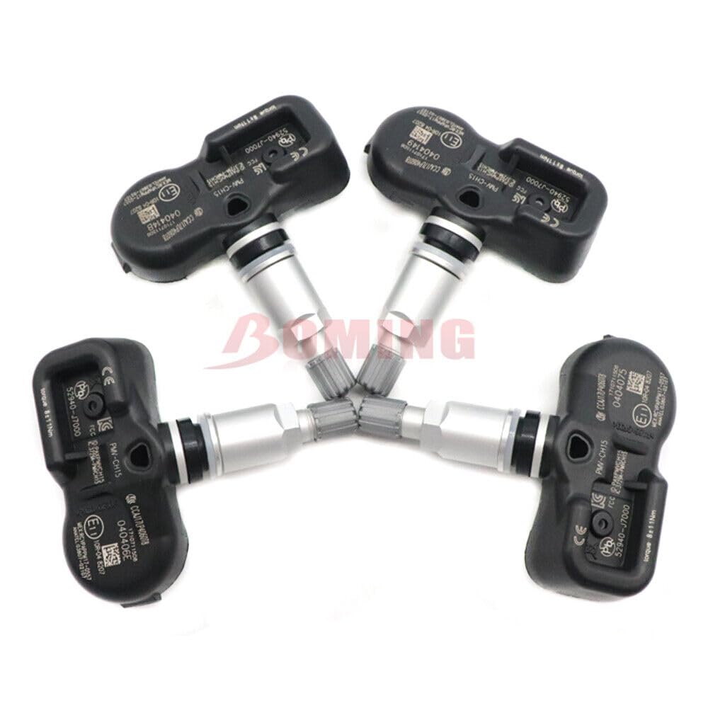 ya 4 8.8 4-Pack TPMS PMV-CH15 for Kia Forte Cerato Koup K3 Tire Pressure Sensor 52940-J7000