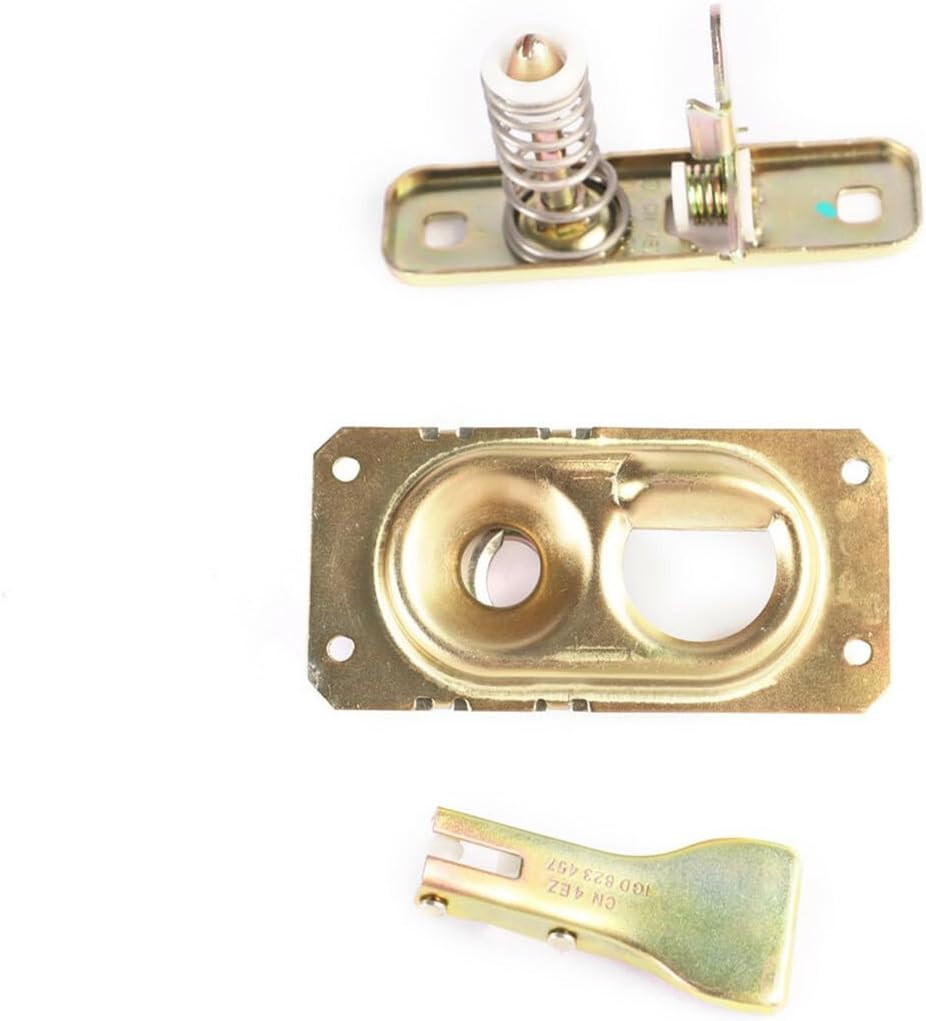ya 11 9.14 baidiFront Hood Latch Lock Kit for VW for Golf 1989-1992#1GD823507#