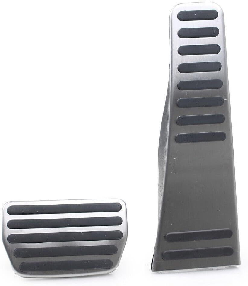 ya 11 9.14 baidifor Volvo XC60 2018 Aluminum Alloy + Rubber Accelerator Pedal Pads Cover Kit