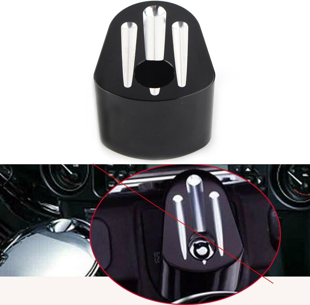 ya 4 8.14 CNC cutting ignition switch cover suitable for Harley Electra Road Street Glide 2006-2013