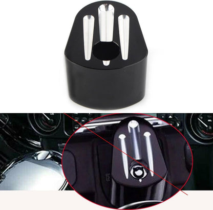 ya 4 8.14 CNC cutting ignition switch cover suitable for Harley Electra Road Street Glide 2006-2013