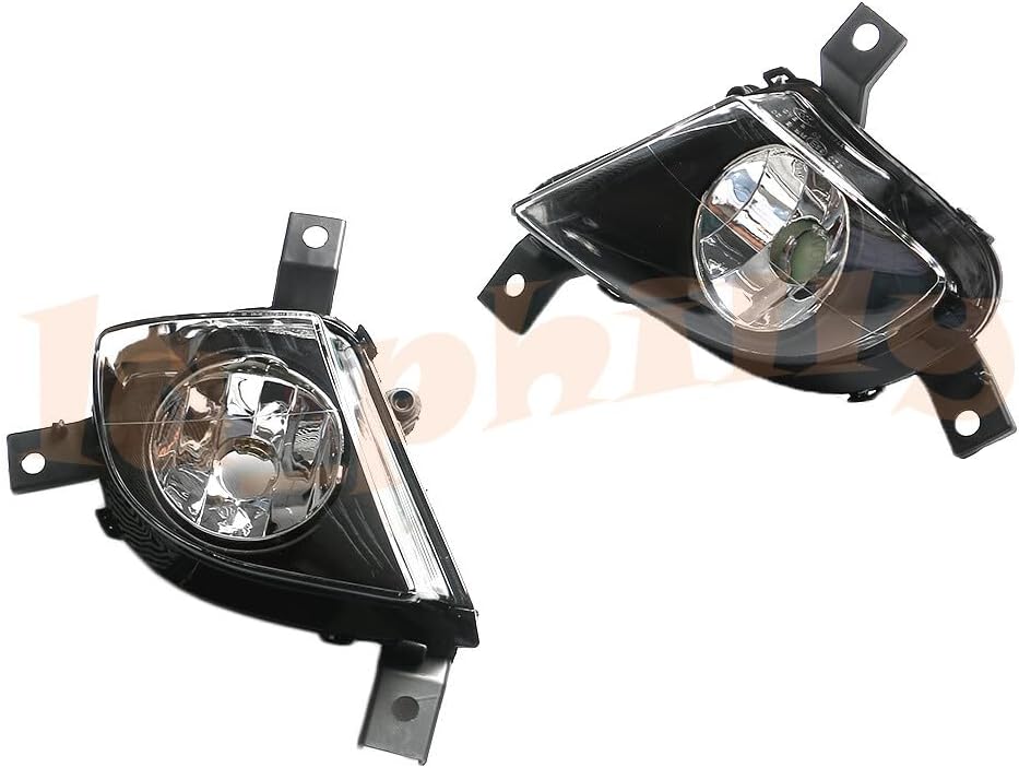 ya 9 10.24 Pair Front Bumper Clear Fog Light RH & LH For 2009-11 for BMW 3Ser E90 E91 328i 335i