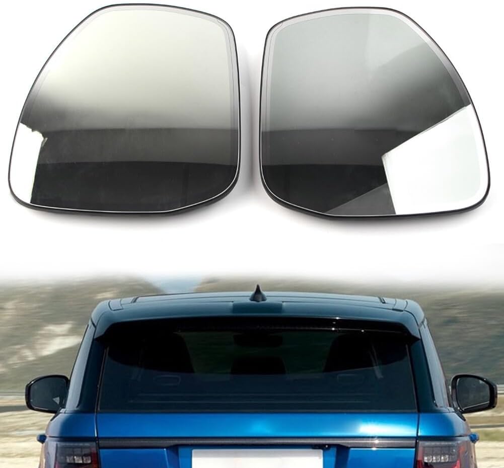 ya 2 8.15 Pair Rear View Mirror Glass for Land Rover LR4 LR5 for Range for Rover Vogue Sport