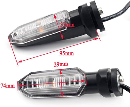 ya 13 9.15 baidi for Honda CBR 500R 400R 650F CRF300L/Rally Turn Signal Light Flash Indicator LED