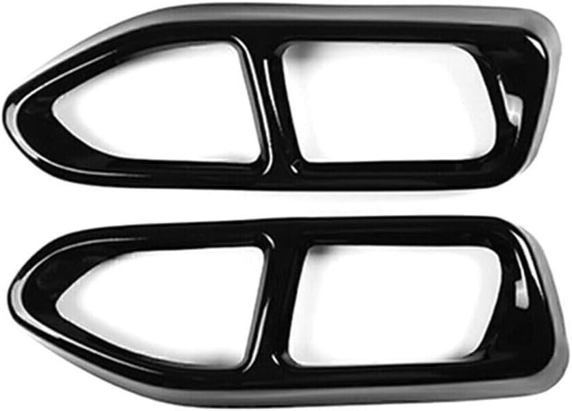 ya 4 8.14 for BMW 7 Series G11 G12 16-18 M Style Tail Muffler Exhaust Pipe Cover Trim