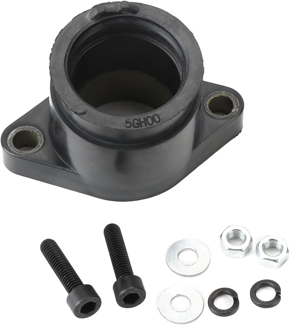 ya 9 10.24 5GH-13586-00-00 for Yamaha Grizzly 400/450 Carburetor Carb Intake Manifold Boot