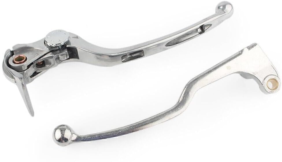 ya 5 8.10 for Suzuki GSXR600 GSXR750 GSXR1000 Chrome Billet Brake Clutch Levers Hand Grips
