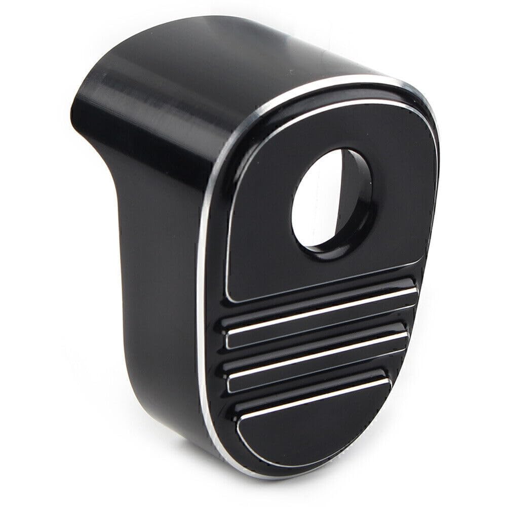 ya 9 10.24 Black Tri-Line Ignition Switch Cover Fits for Harley Touring Street Glide F