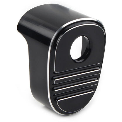 ya 9 10.24 Black Tri-Line Ignition Switch Cover Fits for Harley Touring Street Glide F