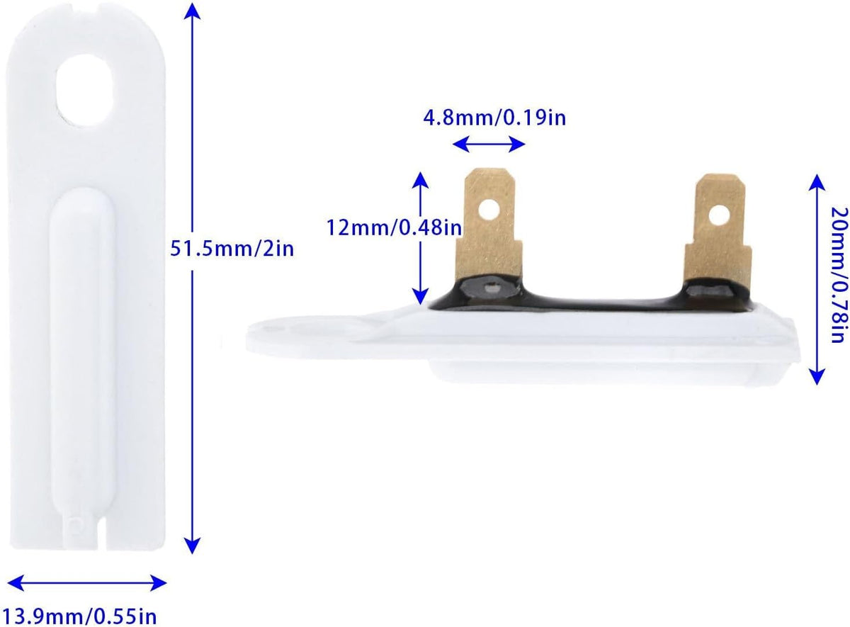 ya 26 10.21 baidi 33392519 WP3392519 Dryer Thermal Fuse for and Dryers (3-Piece)