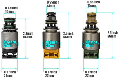 ya 10 9.16 baidi 7-piece set 6HP19 6HP26 6HP32 transmission solenoid valve suitable for BMW 325i X3 X5 for Audi A6 A8-