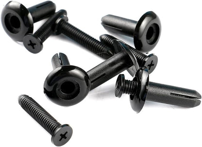 ya 27 10.13 baidi 10 x Front Bumper Push Type Retainer Clips Fits for Mitsubishi Eclipse Plastic Black