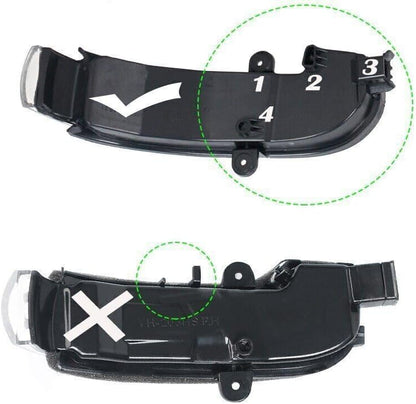 ya 2 8.15 A pair of mirror signal lights suitable for Mercedes-Benz C-Class W203 C230 C240 C32 2004-2007