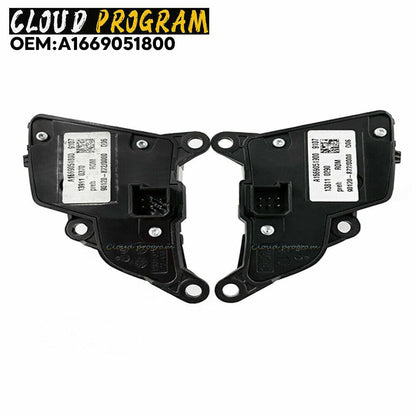 ya 4 8.8 Brown Steering Wheel Switch for Mercedes GL E S ML GLS 212 w166 AMG 1 Pair