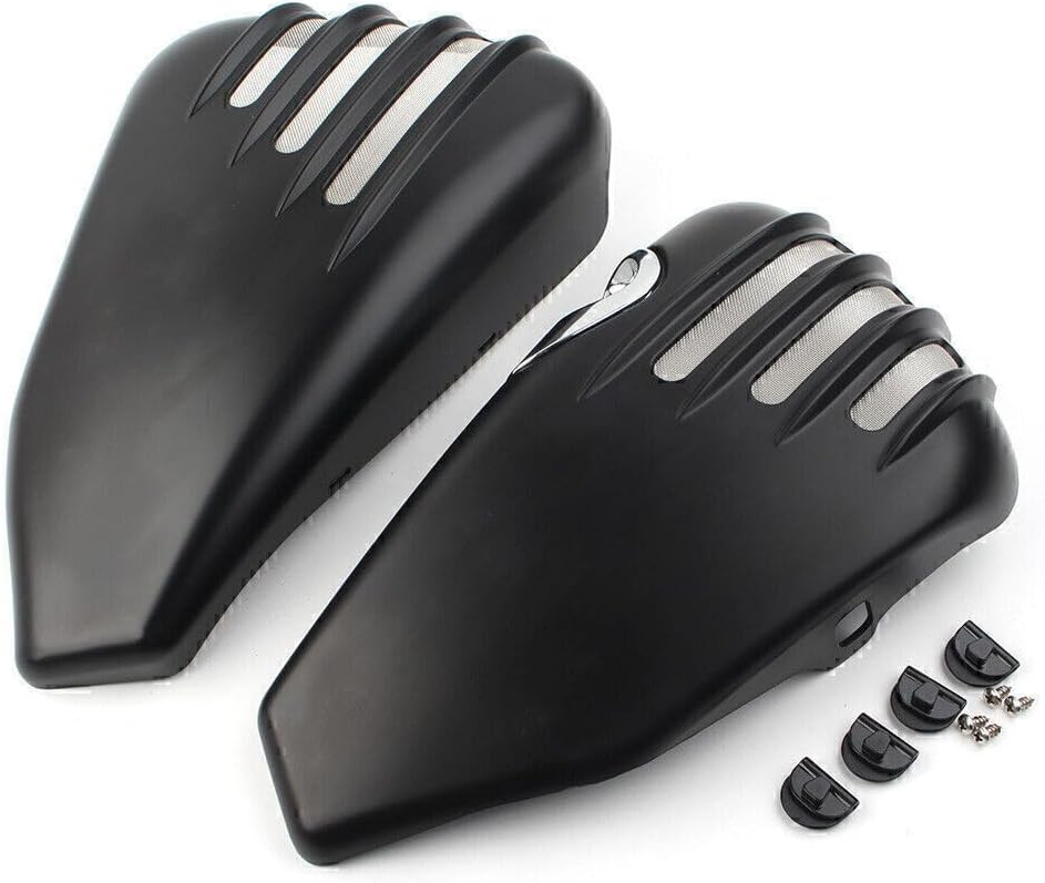 ya 23 10.7 baidi Battery Side Cover Fit for Harley-Davidson Sportster 1200 2014-2021 Matte black