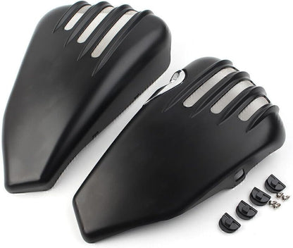 ya 23 10.7 baidi Battery Side Cover Fit for Harley-Davidson Sportster 1200 2014-2021 Matte black