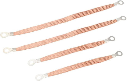 ya 5 8.10 Superior Current Delivery Copper Ground Strap 4pcs Set for Various Vehicles