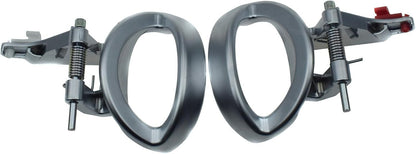 ya 9 10.24 Pair of Interior Door Handles LH and RH Chrome for 2007-2011 for Dodge Nitr