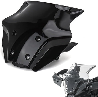 ya 2 8.15 Black Wind Deflector Windshield Bracket Windscreen for Yamaha MT-09 MT09 2024