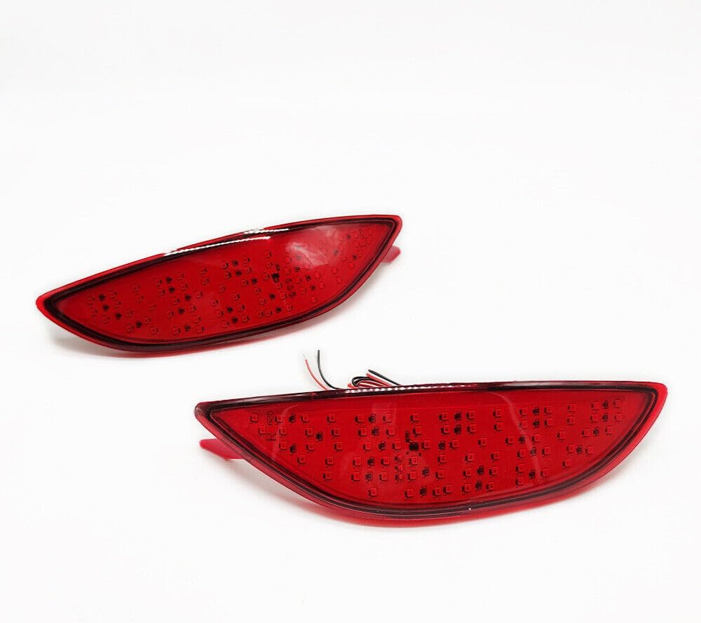 ya 4 8.10 2X Rear Bumper Light Brake Lamp LED for Hyundai Accent Sedan 2008-2015