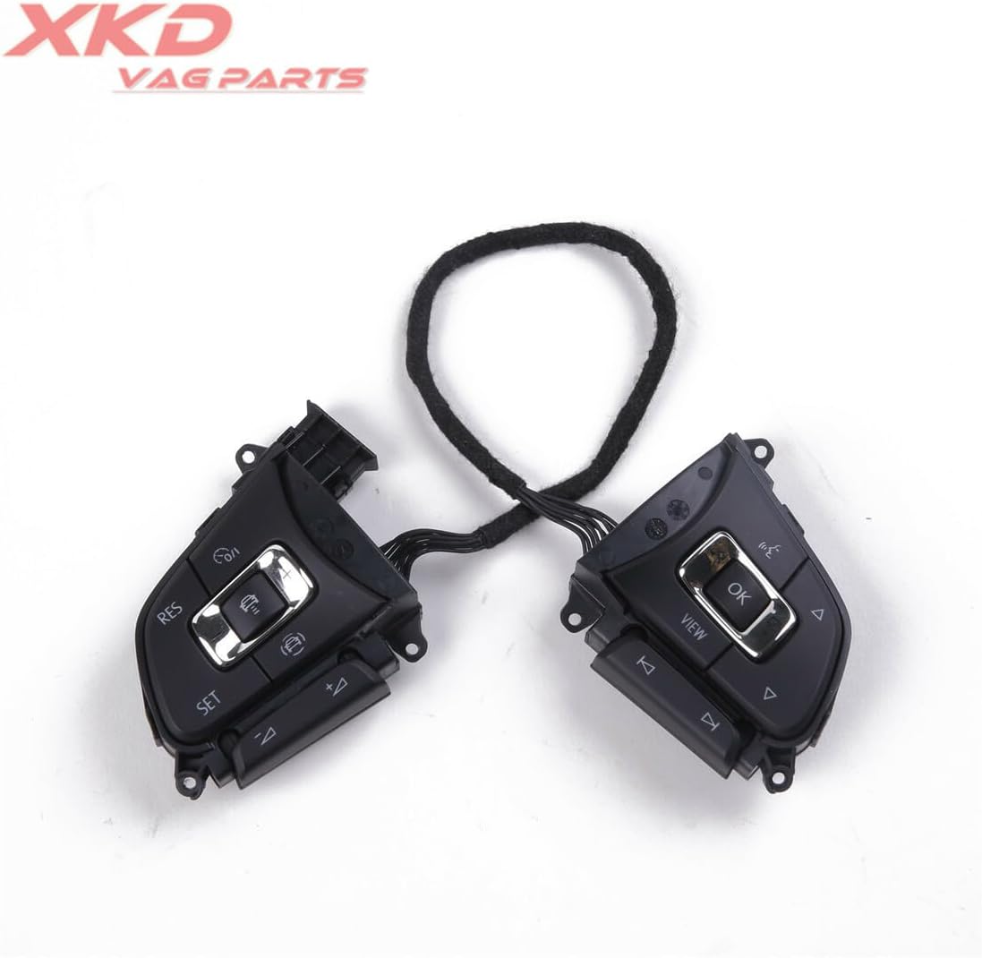 ya 12 10.8 baidi Chrome MF steering wheel button support shift paddles suitable for Tiguan