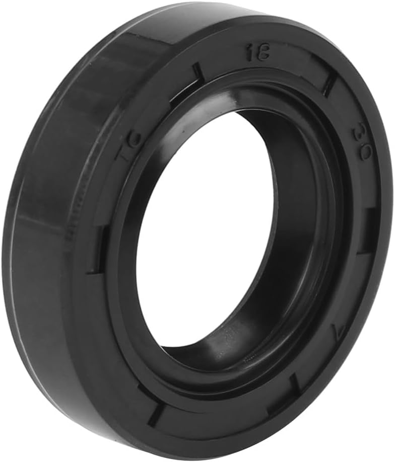 ya 4 8.8.2 Black 18 x 30x 7mm NBR Rubber Double Lip TC Oil Shaft Fuel Injector Seal for Car