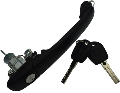 ya 5 8.10 Front Left Outer Door Handle with Lock Barrel Key for Ford Galaxy for VW Beetle