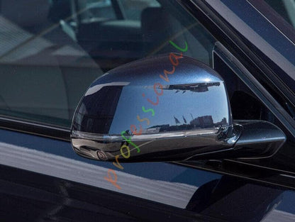 ya 4 8.14 Suitable for BMW X6 2019-2023 Glossy Black Right Rearview Mirror Bottom Shell Replacement Part