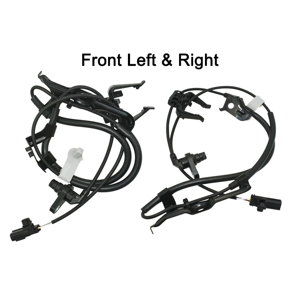 ya 5 8.10 2X ABS Wheel Speed Sensors Front Left & Right for Toyota for Sienna 2011-2020