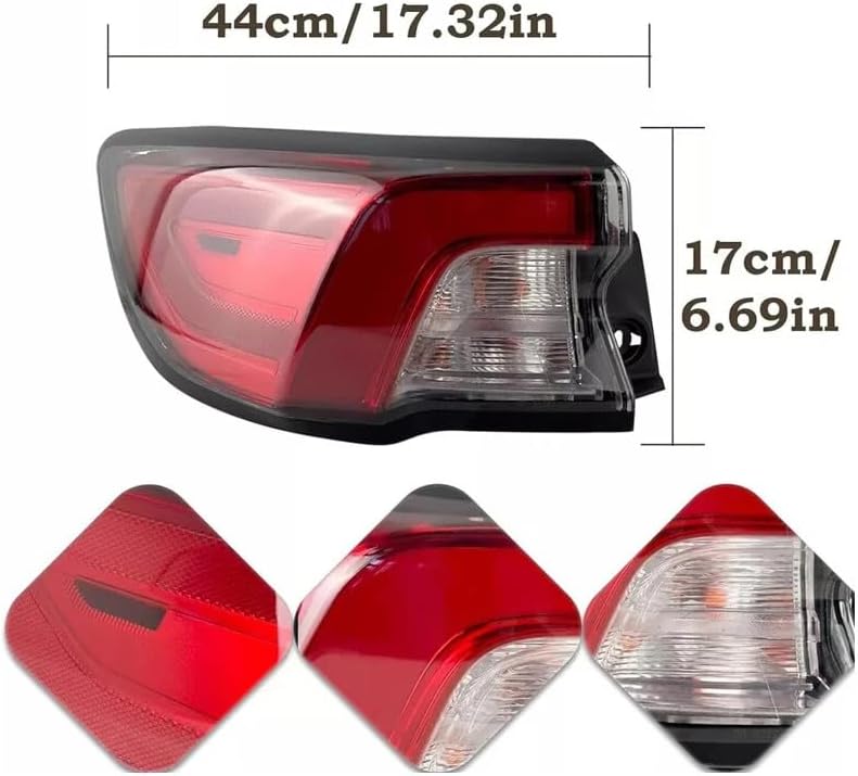 ya 4 8.10 Right Outer Rear LED Tail Light Brake Lamp 6-PIN for Ford Escape 2020 2021 2022