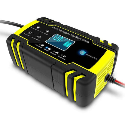ya 6 8.24 baidi Automotive Lead Acid Battery Charger Touch Screen Pulse Repair 12/24V Battery Charger