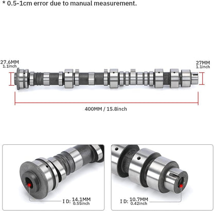 ya 12 10.8 baidi Front Camshaft 14100-RGW-A01 for Honda Odyssey 2008-2017 Pilot 09-15 Engine Cam