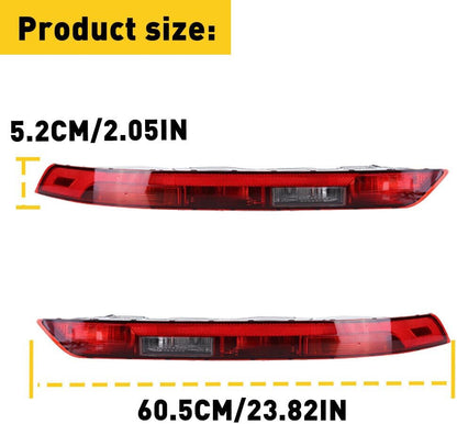ya 10 9.16 zhengce Rear Left Right Bumper Lower Tail Light Brake Stop Lamp For Audi Q5 2018-20