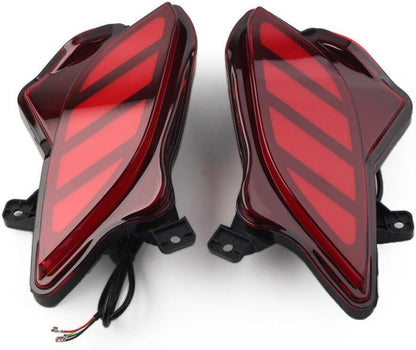 ya 2 8.15 Rear Bumper Brake Light Fog Lamp Turn Signal Light Fit for Toyota Highlander 2020-22