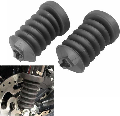 ya 6 8.14 Rear Shock Absorber Fork Gaiter Gator Boots Fit for Harley FLHT FLTRU LHX FLTRX