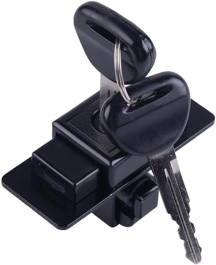 ya 11 9.14 baidiGlove Box Compartment Squeeze Latch with 2 Keys for Mitsubishi Montero for Pajero